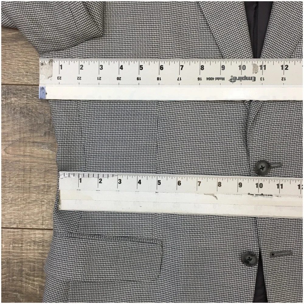 JOSEPH ABBOUD Mens Blazer Sport Coat Casual Jacket Size 40R Essential Wool Suit‎